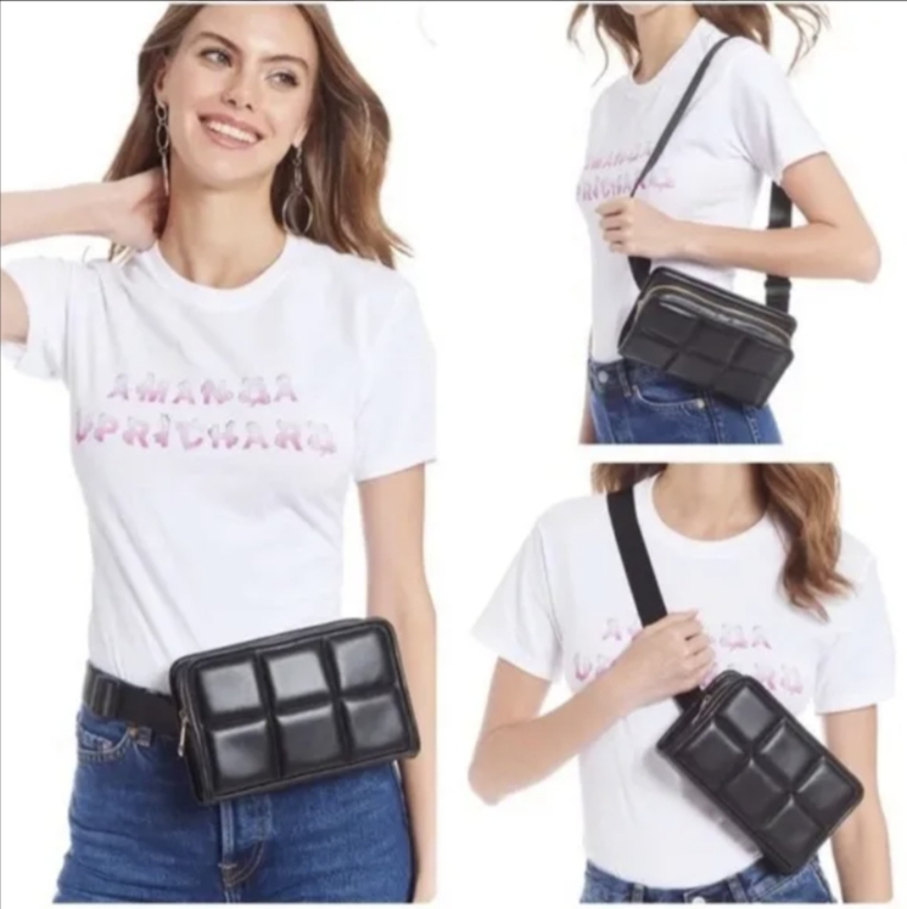 Belt Bag by Amanda Uprichard New York in Black